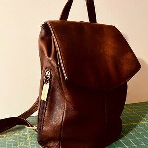 Tignanello Leather Backpack bag
